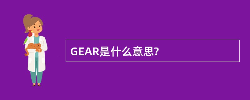 GEAR是什么意思?