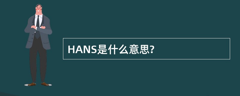 HANS是什么意思?