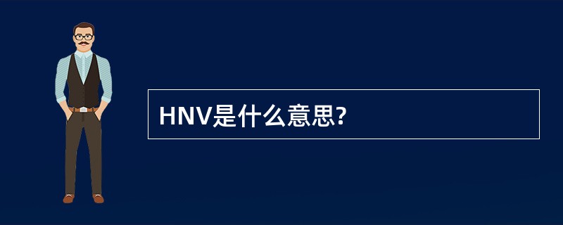 HNV是什么意思?