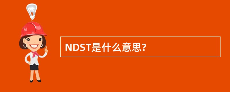 NDST是什么意思?