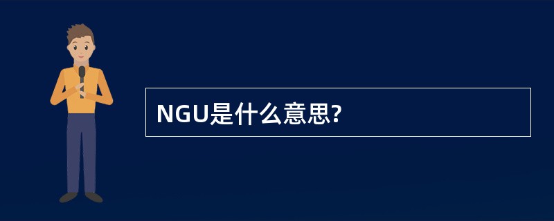 NGU是什么意思?