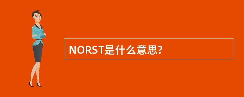 NORST是什么意思?