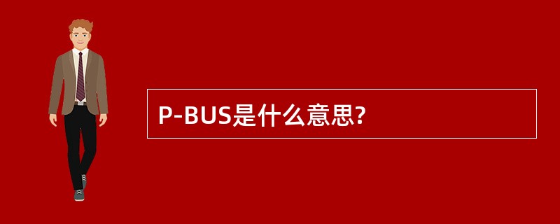 P-BUS是什么意思?