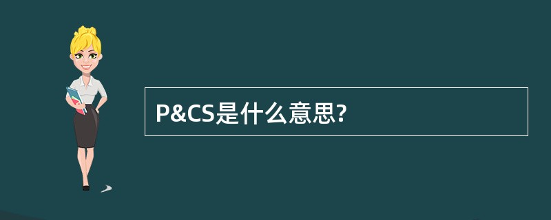 P&amp;CS是什么意思?