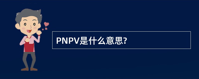 PNPV是什么意思?