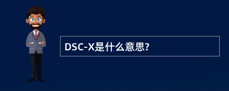 DSC-X是什么意思?