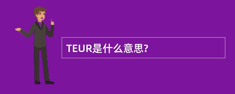 TEUR是什么意思?