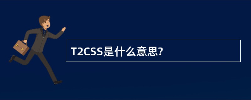 T2CSS是什么意思?