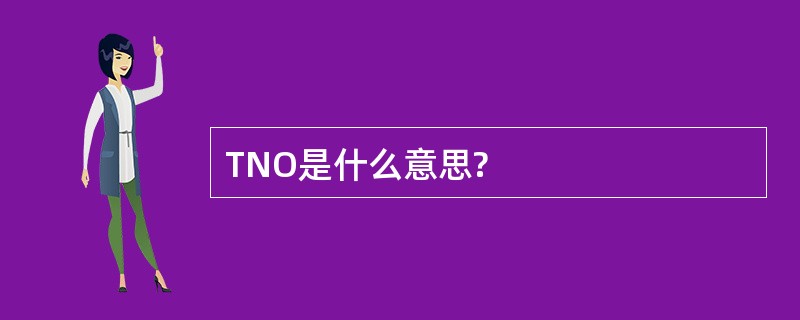 TNO是什么意思?