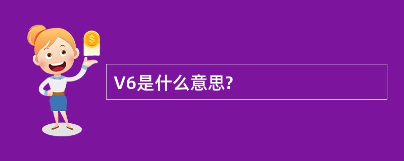 V6是什么意思?