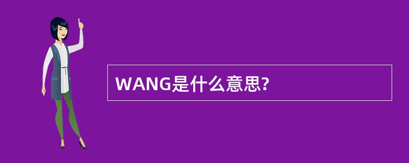 WANG是什么意思?