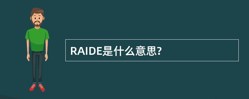 RAIDE是什么意思?