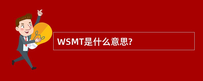 WSMT是什么意思?