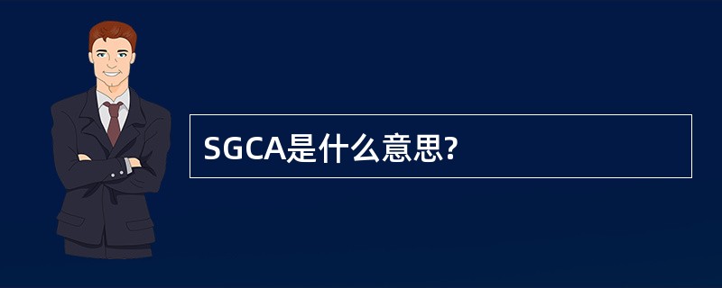 SGCA是什么意思?