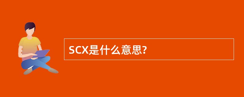 SCX是什么意思?