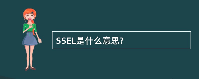 SSEL是什么意思?