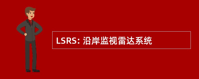 LSRS: 沿岸监视雷达系统