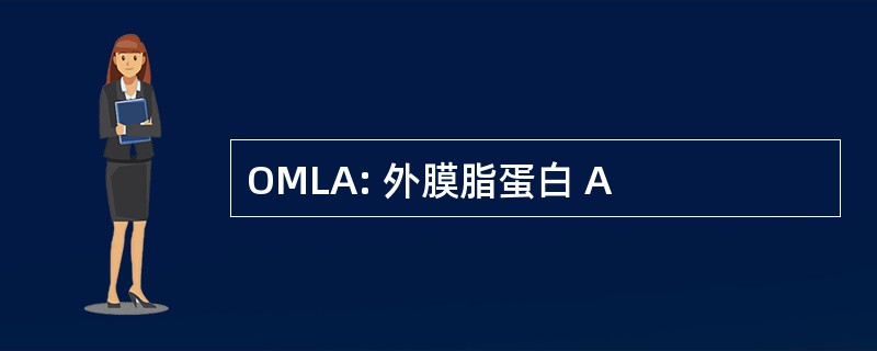 OMLA: 外膜脂蛋白 A