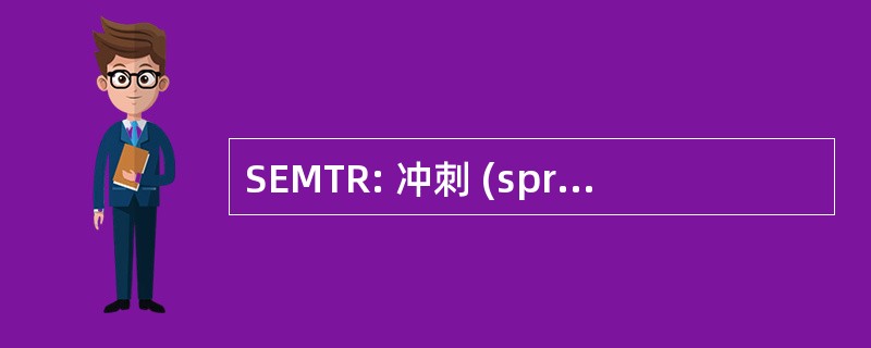 SEMTR: 冲刺 (sprint) 早期导弹测试雷达