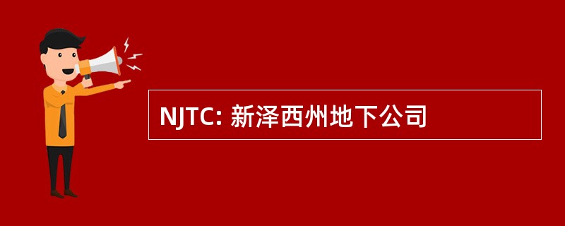 NJTC: 新泽西州地下公司