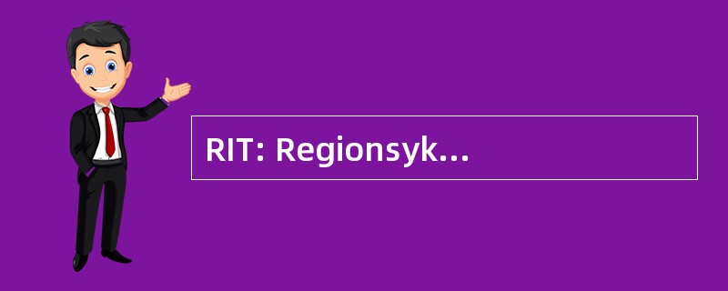 RIT: Regionsykehuset 我特隆赫姆