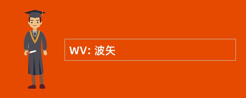 WV: 波矢