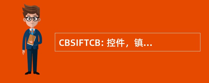 CBSIFTCB: 控件，镇流器、 肩带、 文书、 襟翼、 修剪、 冠层、 刹车