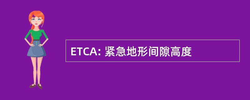 ETCA: 紧急地形间隙高度