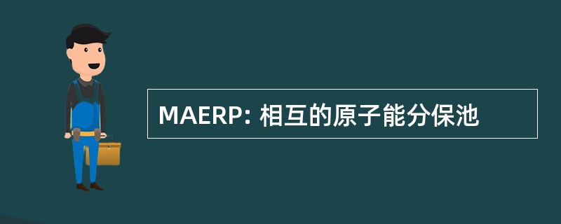 MAERP: 相互的原子能分保池