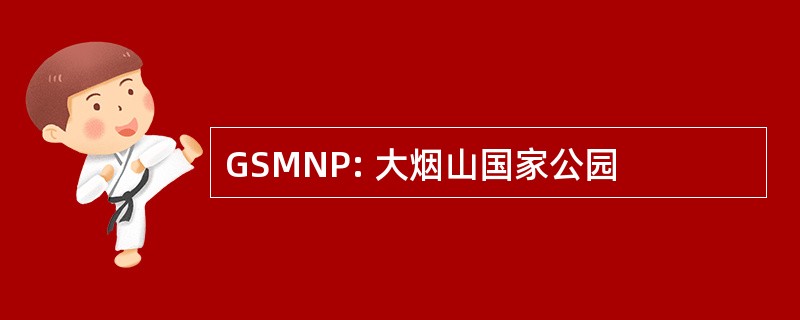 GSMNP: 大烟山国家公园