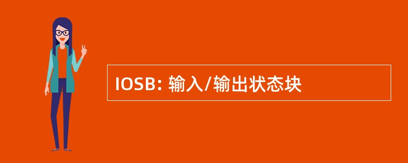 IOSB: 输入/输出状态块