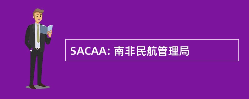 SACAA: 南非民航管理局