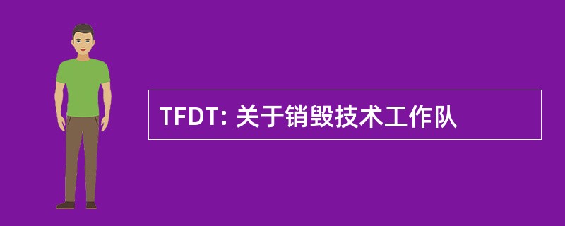 TFDT: 关于销毁技术工作队