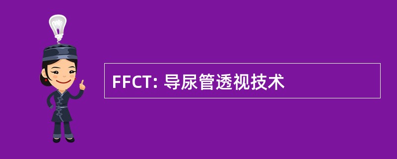 FFCT: 导尿管透视技术