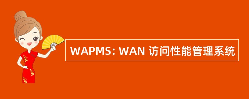 WAPMS: WAN 访问性能管理系统