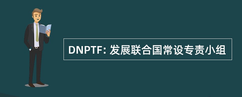 DNPTF: 发展联合国常设专责小组