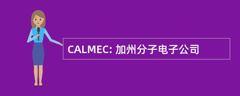 CALMEC: 加州分子电子公司