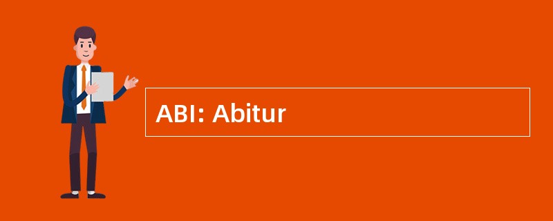 ABI: Abitur