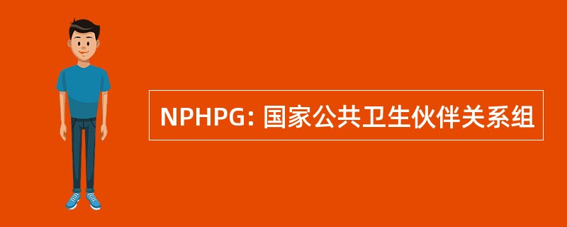 NPHPG: 国家公共卫生伙伴关系组