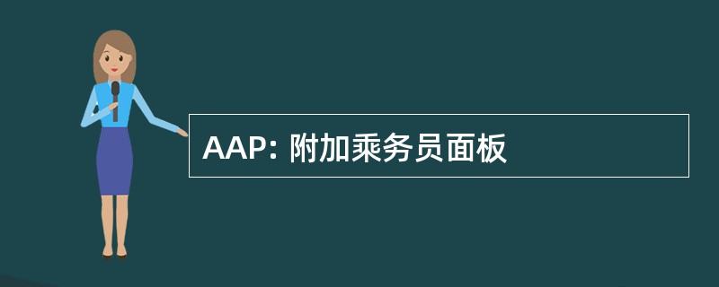 AAP: 附加乘务员面板