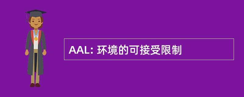 AAL: 环境的可接受限制