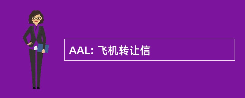 AAL: 飞机转让信