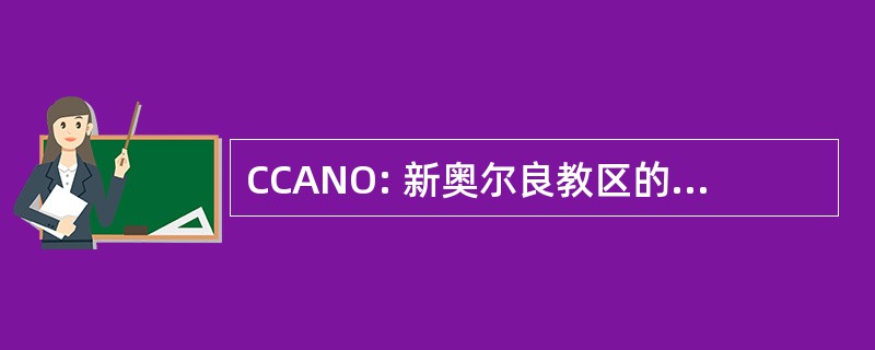 CCANO: 新奥尔良教区的天主教慈善