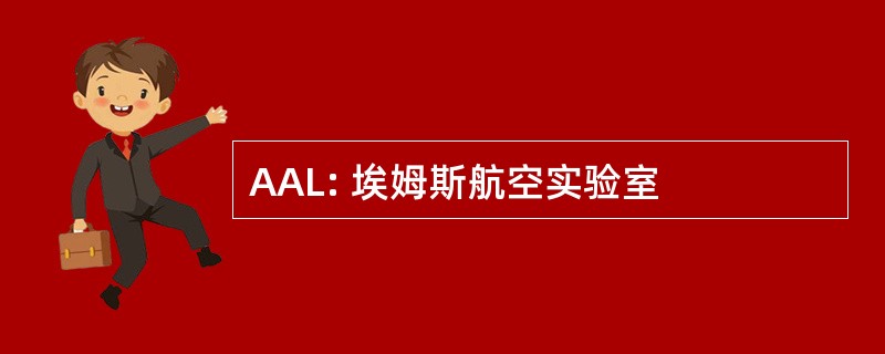 AAL: 埃姆斯航空实验室