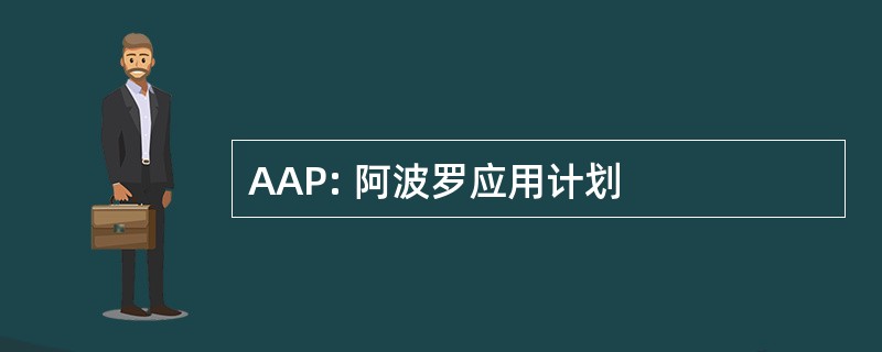 AAP: 阿波罗应用计划