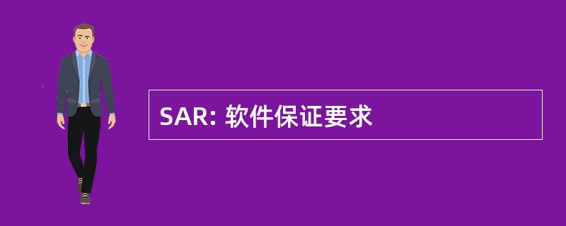 SAR: 软件保证要求