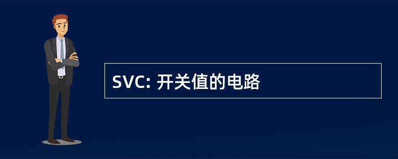 SVC: 开关值的电路