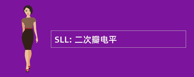 SLL: 二次瓣电平