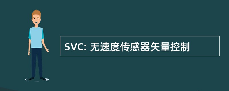 SVC: 无速度传感器矢量控制