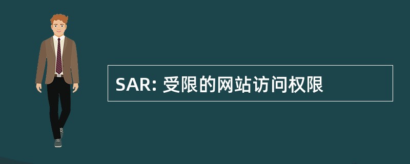 SAR: 受限的网站访问权限